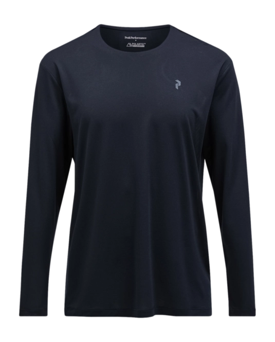 T-Shirt Peak Performance Men Delta LS Tee Black