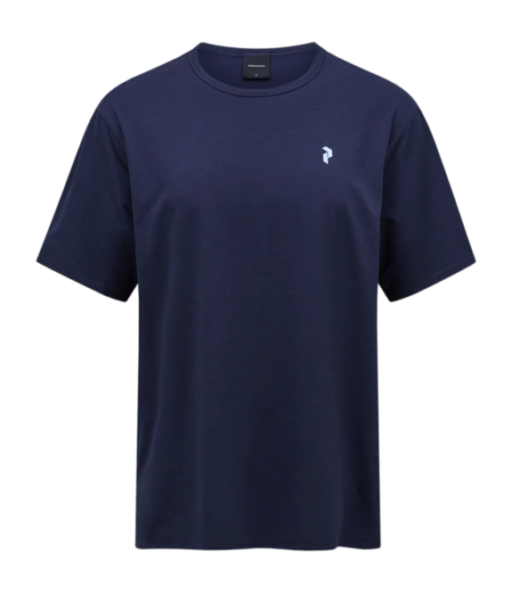 T-Shirt Peak Performance Men Trail SS Salute Blue
