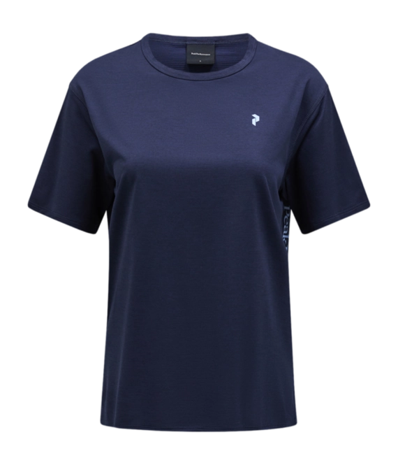 T-Shirt Peak Performance Women Trail SS Salute Blue 25