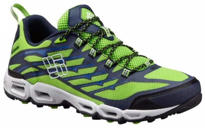 Walking Shoe Columbia Men's Ventrailia II Green Mamba White