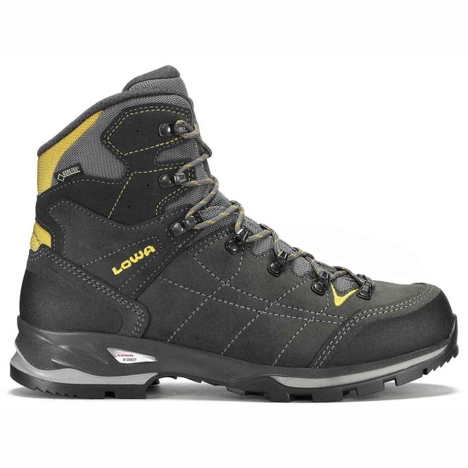 Walking Shoe Lowa Vantage GTX Mid S Anthracite Yellow