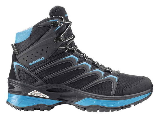 Walking Shoe Lowa Innox GTX Mid Black Blue