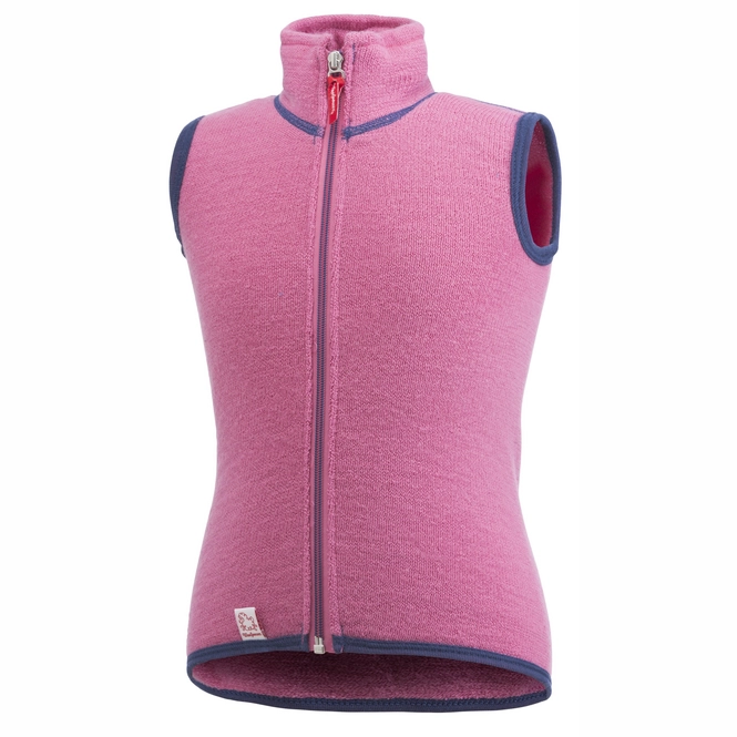 Body Warmer Woolpower Kids Vest 400 Sea Star Rose