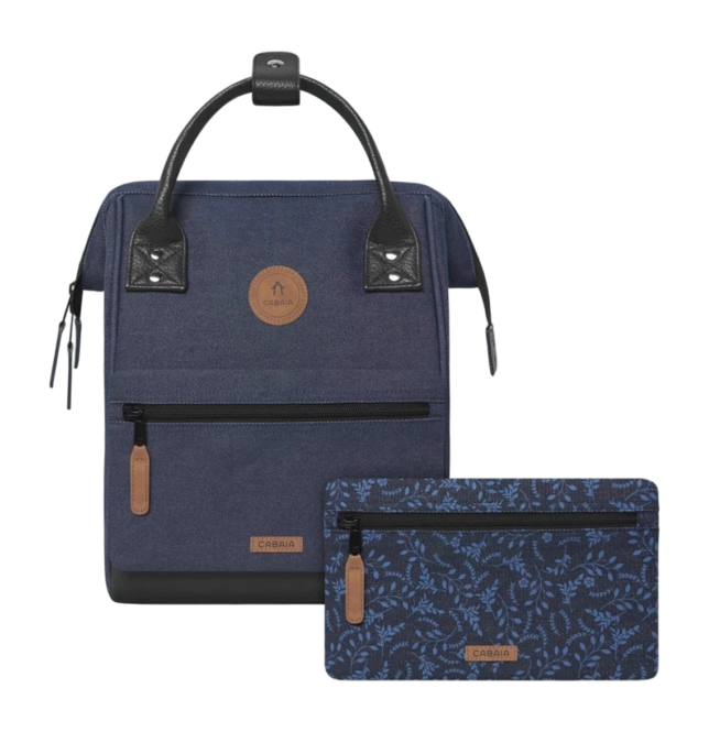 Rucksack Cabaïa Adventurer Recycled Denim Namur Small