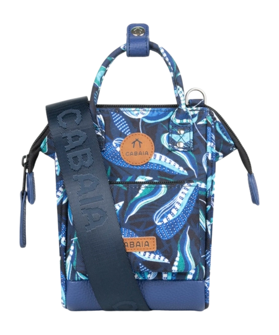 Shoulder Bag Cabaïa Nano All Over Oxford Printed Fontainebleau