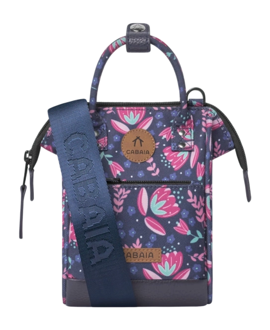 Shoulder Bag Cabaïa Nano All Over Oxford Printed Grotta Verde