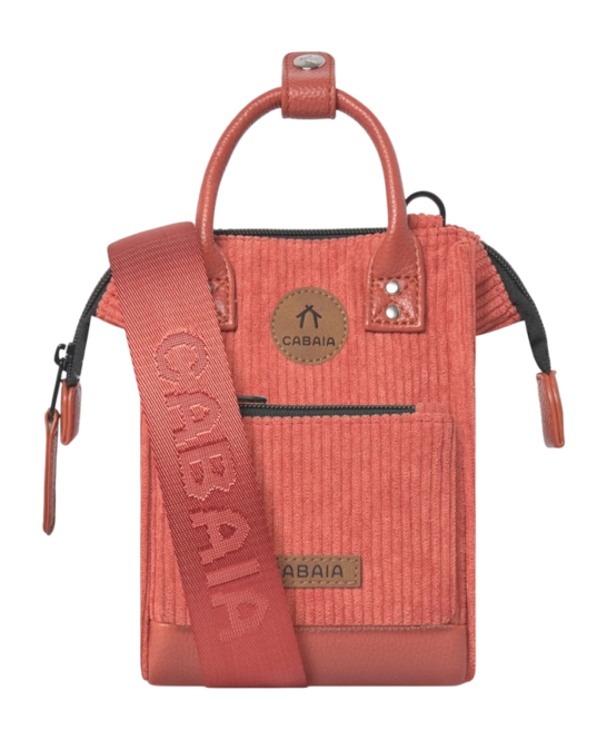 Shoulder Bag Cabaïa Nano Recycled Velvet Newcastle