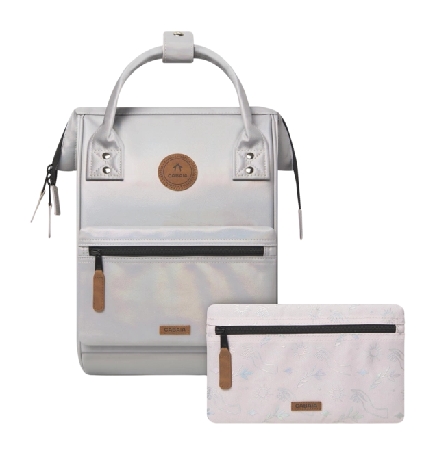 Rucksack Cabaïa Adventurer Iridescent Rennes Silver Small '24