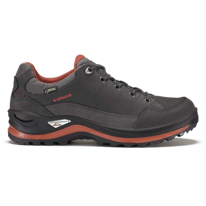 Walking Shoe Lowa Renegade III GTX Lo Grey Rust