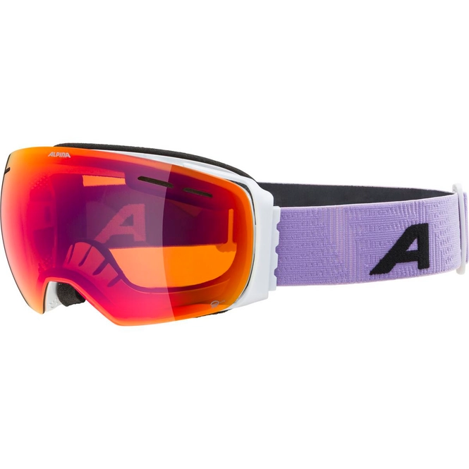 Ski Goggles Alpina Granby Q Lite White/Lilac Matt
