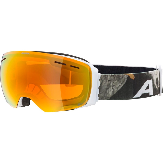 Ski Goggles Alpina Granby Q Lite Michael Cina White Matt