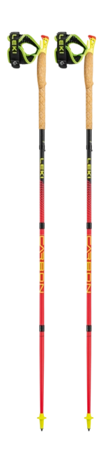 Trekking Pole Leki Ultratrail FX.One Bright-Red/Black/Neon-Yellow - 125 cm 25