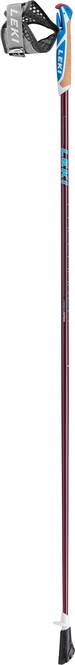 Nordic Walking Pole Leki Pacemaker Lite Ruby Red White Blue (120 cm) '24