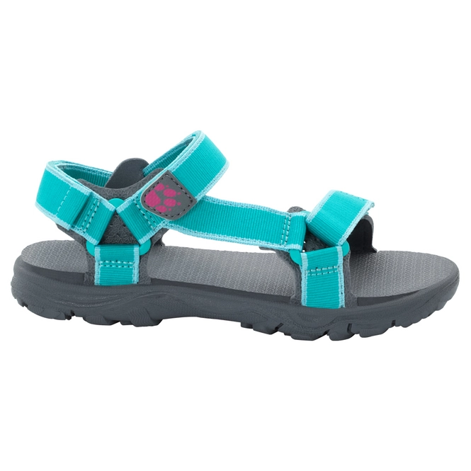 Sandals Jack Wolfskin Girls Seven Seas 2 Aquamarine