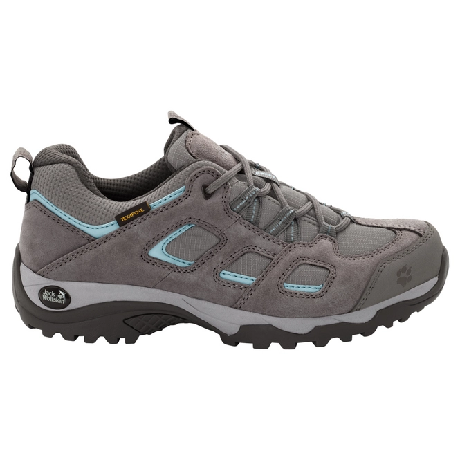 Walking Shoes Jack Wolfskin Women Vojo Hike 2 Texapore Low Tarmac Grey