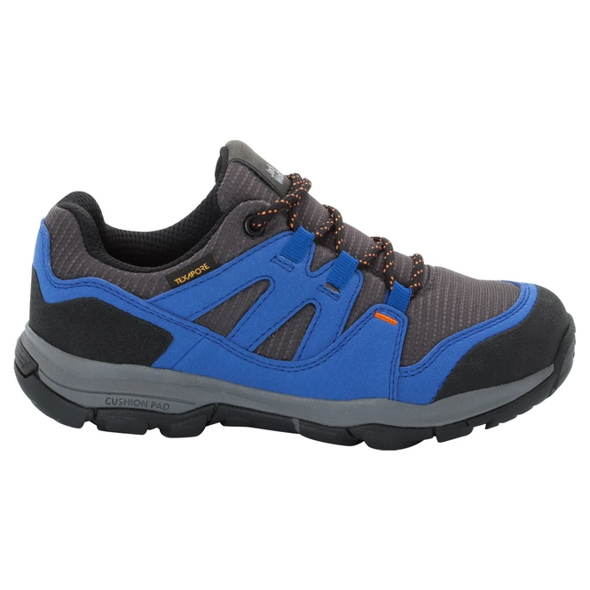 Walking Shoes Jack Wolfskin Kids MTN Attack 3 Texapore Low Vibrant Blue