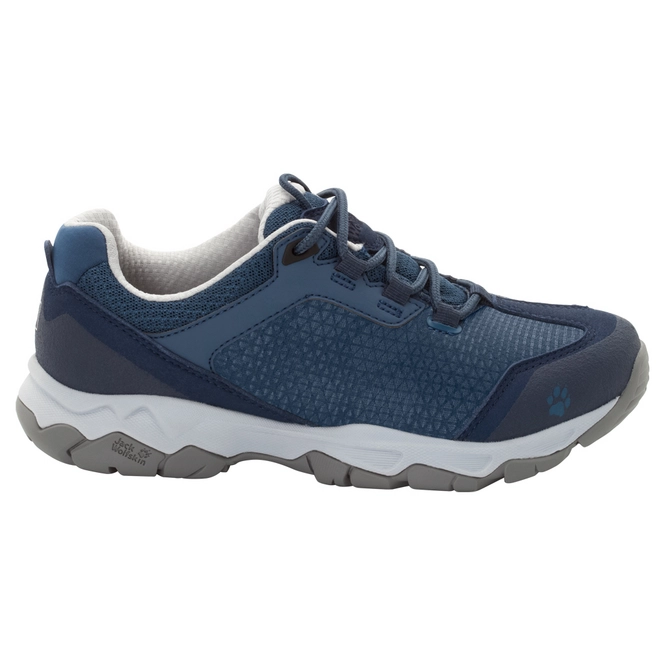 Walking Shoes Jack Wolfskin Women Rock Hunter Low Dark Sky