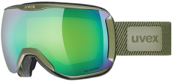 Ski Goggles Uvex Downhill 2100 CV S2 Planet Croco Green Green
