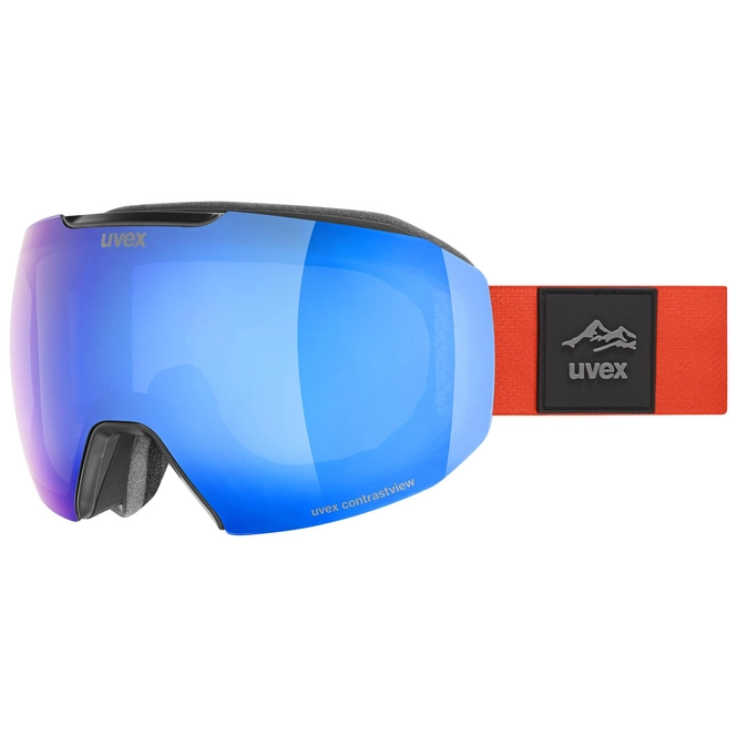 Ski Goggles Uvex Epic Attract CV DL / FM Black / Blue / Smoke