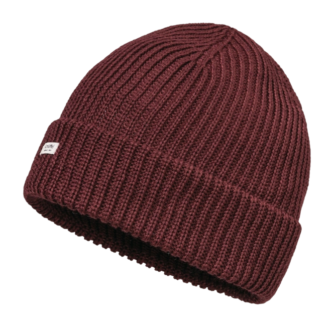 Beanie Schöffel Men Knitted Hat Oxley Dark Burgundy