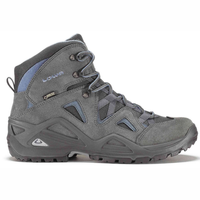 Walking Shoe Lowa Zephyr GTX Mid Anthracite Blue