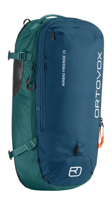 Ski Backpack Ortovox Avabag Litric Freeride 28 Zip Petrol Blue