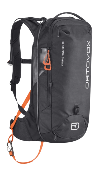 Ski backpack Ortovox Men Avabag Litric Freeride 18 Black Raven '24