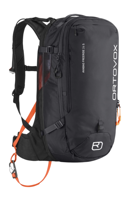 Ski backpack Ortovox Women Avabag Litric Freeride 26 S Black Raven