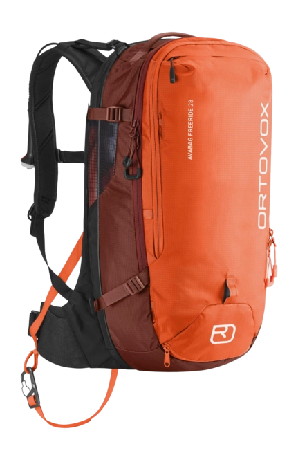 Ski backpack Ortovox Unisex Avabag Litric Freeride 28 Desert Orange
