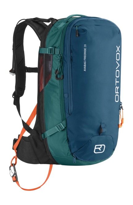 Ski backpack Ortovox Unisex Avabag Litric Freeride 28 Petrol Blue