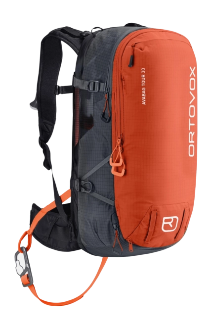 Ski backpack Ortovox Men Avabag Litric Tour 30 Desert Orange