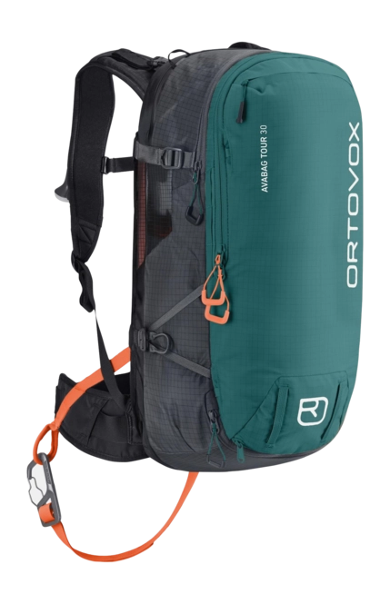 Ski backpack Ortovox Men Avabag Litric Tour 30 Pacific Green