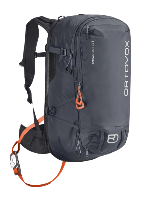 Ski backpack Ortovox Women Avabag Litric Tour 36 S Black Steel