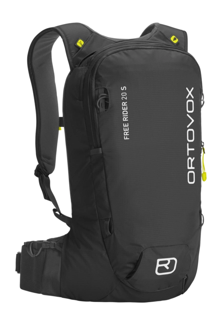 Ski backpack Ortovox Free Rider 20 S Black Raven '24
