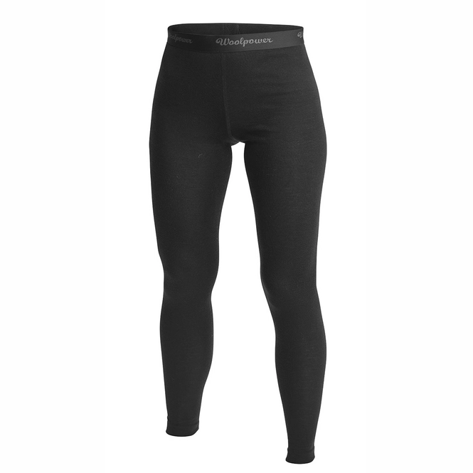 Thermal Leggings Woolpower Long John Womens Lite Black