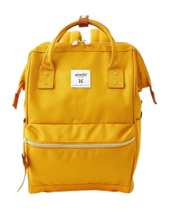 Rucksack Anello Cross Bottle Kuchigane Yellow