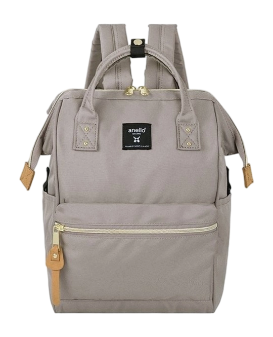 Rucksack Anello Cross Bottle Kuchigane Grey