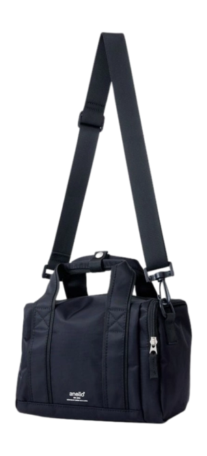 Shoulder bag Anello Cube 2Way Boston Black