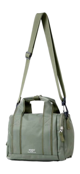 Shoulder bag Anello Cube 2Way Boston Green