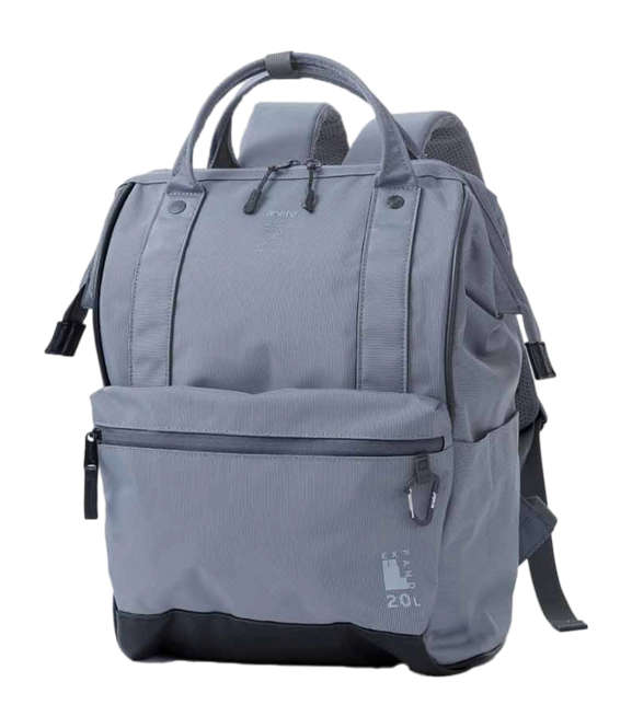 Rucksack Anello Expand3 Kuchigane for 15 inch Laptop Grey