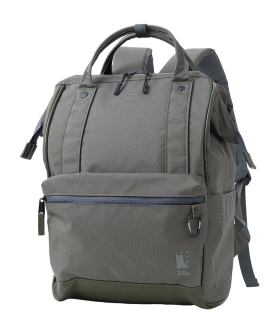 Rucksack Anello Expand3 Kuchigane for 15 inch Laptop Green