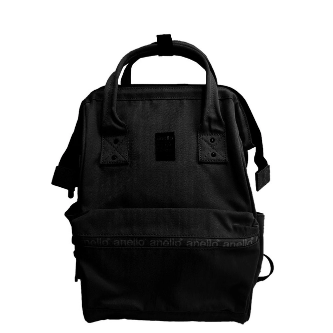 Rucksack Anello Zip Kuchigane Black