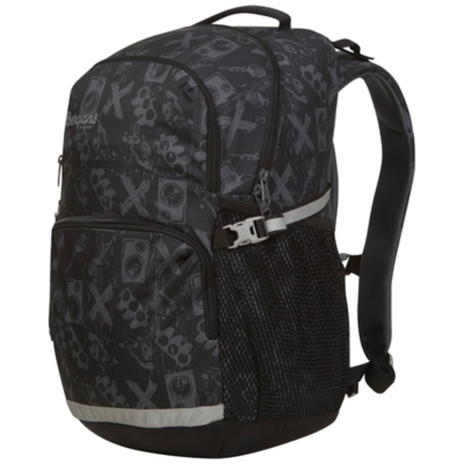 Rucksack Bergans Kids 2Go 32L Black Punks