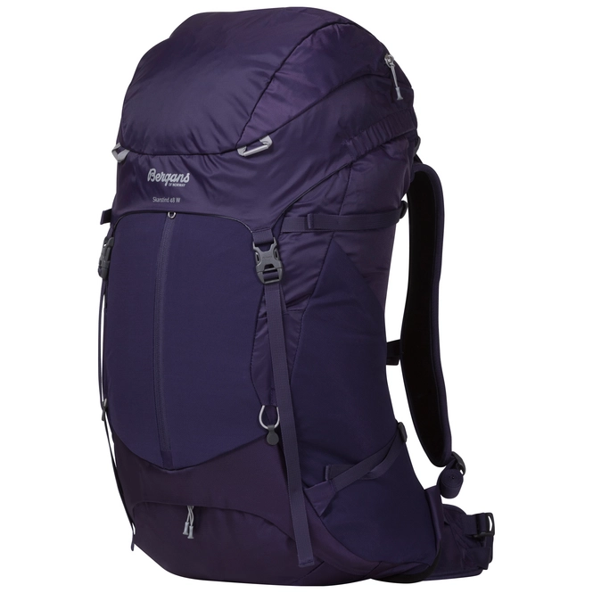 Backpack Bergans Womens Skarstind 48 Viola Solid Lite Grey