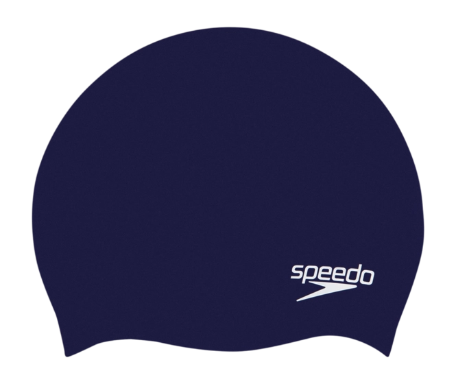 Swimming Cap Speedo Kids Moulded Silicone Navy