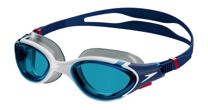 Swimming Goggles Speedo Unisex Biofuse 2.0 Blue White