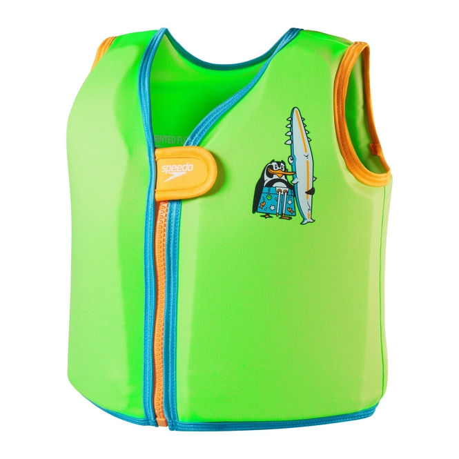 Children's swim vest Speedo LTS Character PR Float Vest Green Blue 2-4 Years