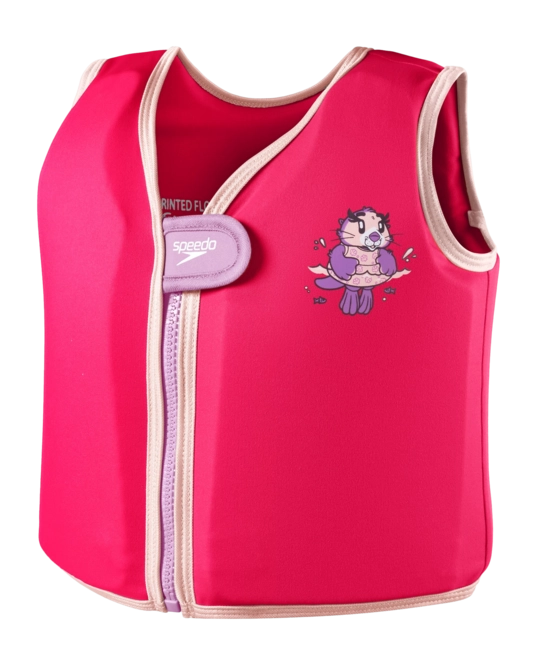Children's swim vest Speedo LTS Character PR Float Vest Pink Purple 2-4 Years