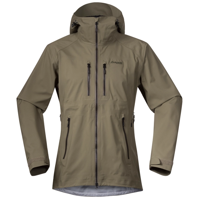 Jacket Bergans Men Eidfjord Khaki Green Black Seaweed