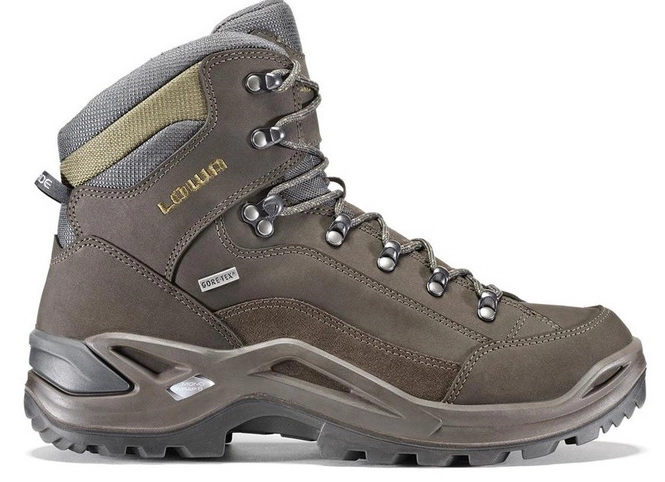 Walking Shoe Lowa Renegade GTX Mid Slate Olive